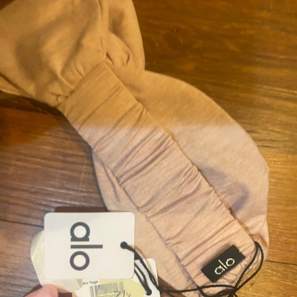 NWT Alo Yoga alo soft headband PINK QUARTZ HEATHER - Picture 8 of 9